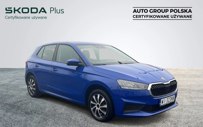 Skoda Fabia cena 56500 przebieg: 83680, rok produkcji 2022 z Rybnik małe 211